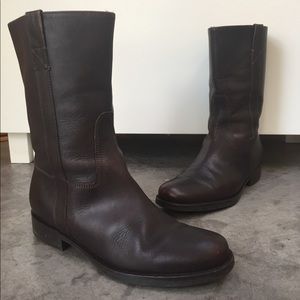 J. Crew Brewster Leather Boots 8.5